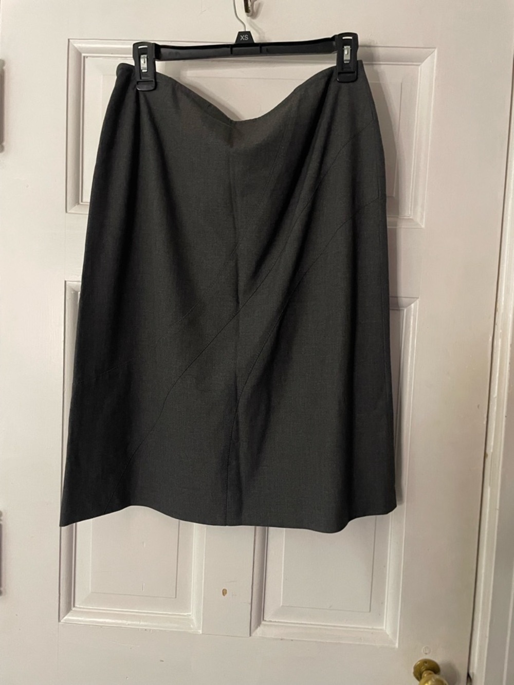 Jones Wear Asymmetrical Gray Skirt